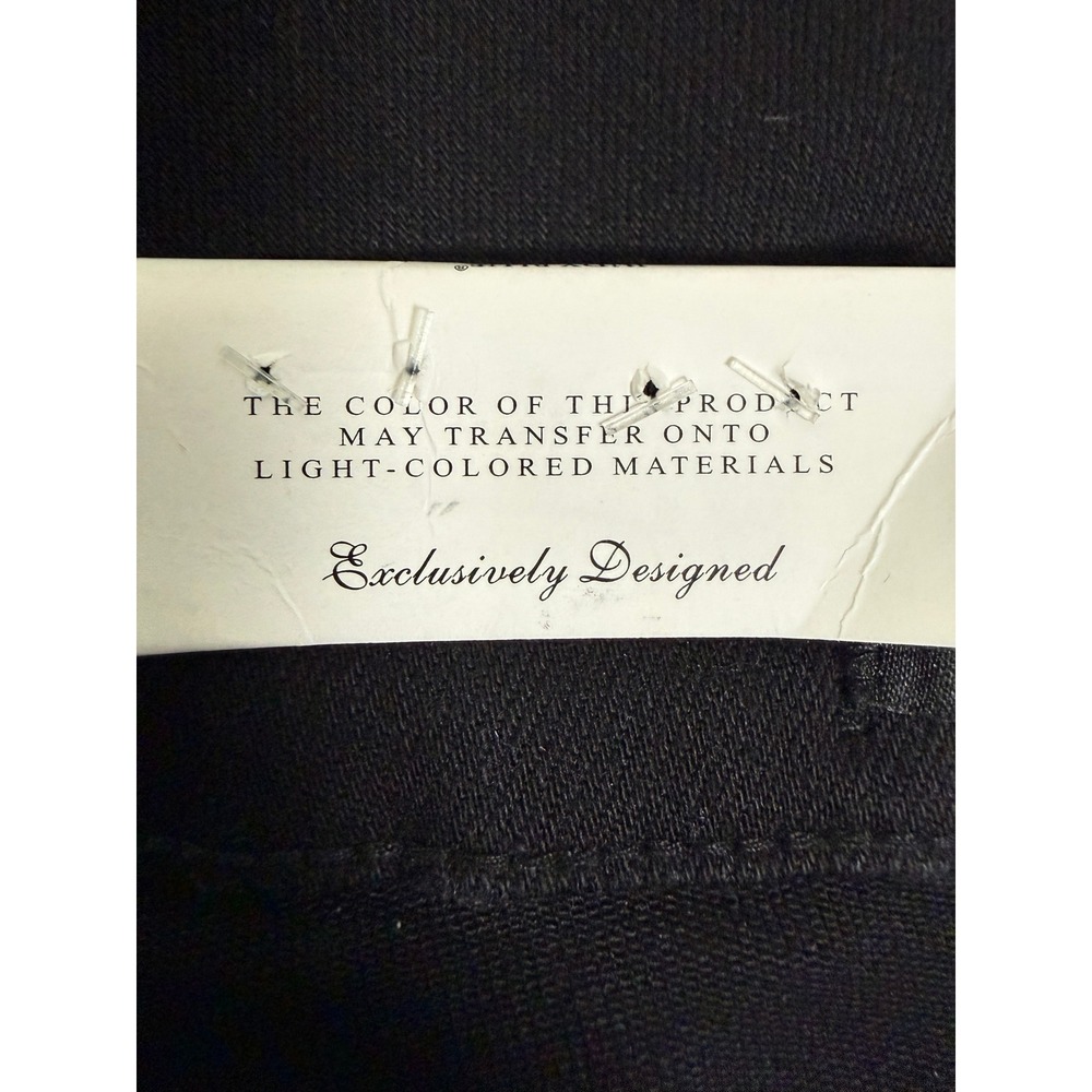 Judy Blue New Black Flare Jeans Whimsigoth High Rise Raw Hem 28 Indie Boho - Picture 7 of 11